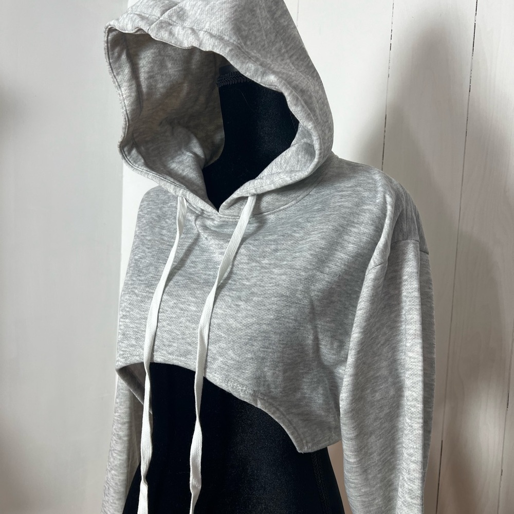 Crop top hoodie
